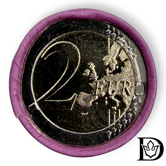 2022 Estonia 2 Euro Coin Roll Ukraine and Freedom 25 x 2 € Slava Ukraine