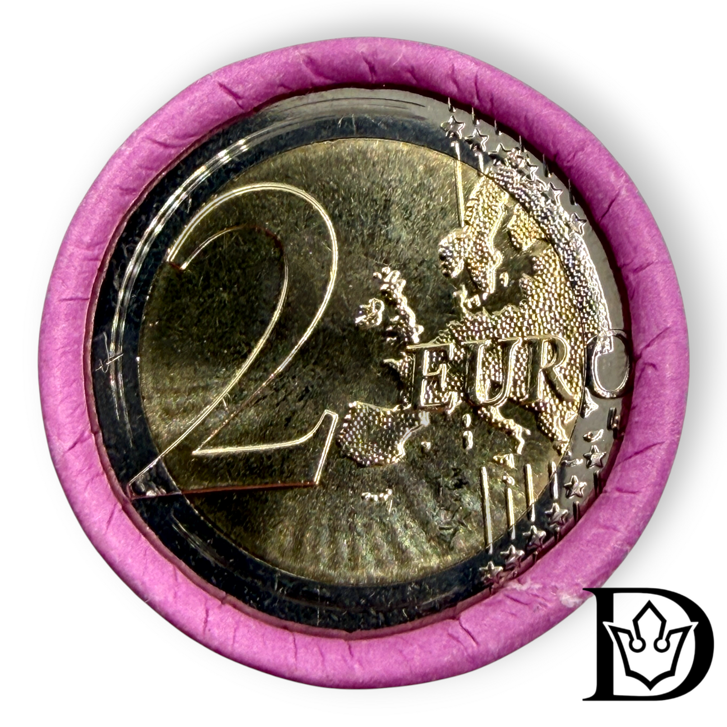 2023 Estonia 2 Euro Coin Roll UNC 2 € x 25 National Bird Barn Swallow