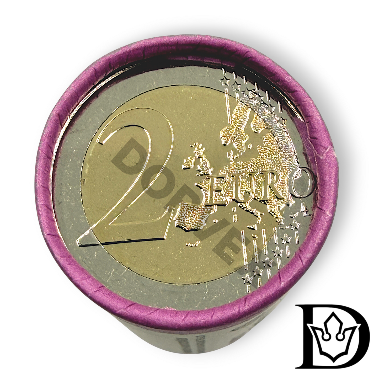 2022 Estonia 2 EURO Coin Roll Estonian Literature 150 2€ x 25 UNC