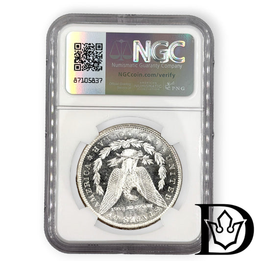 1881 US Silver Morgan Dollar NGC Graded MS 63*