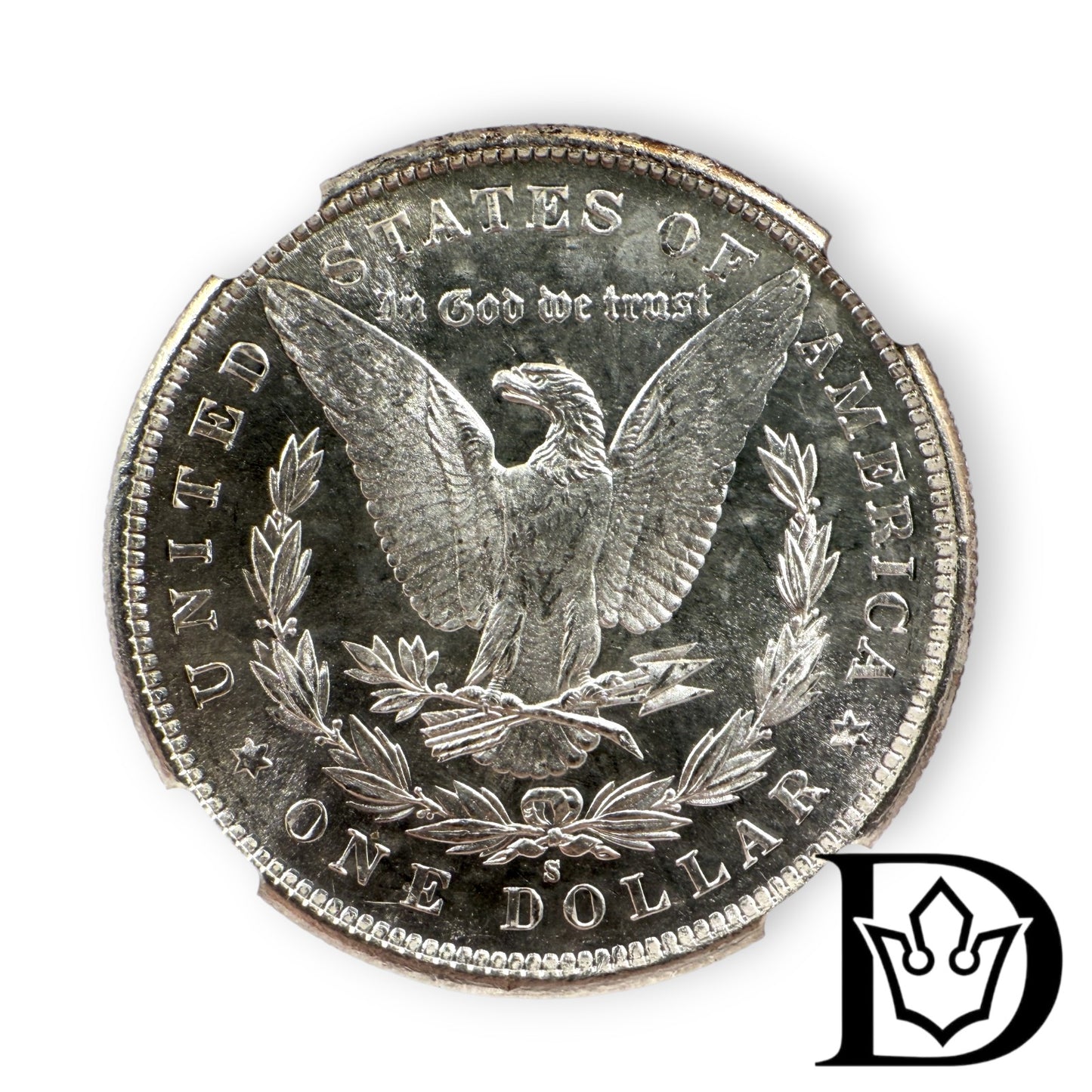 1881 US Silver Morgan Dollar NGC Graded MS 63*
