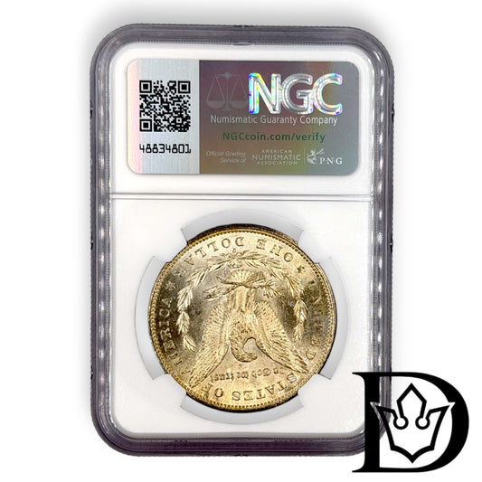 1879 Morgan Silver Dollar NGC Graded MS 63